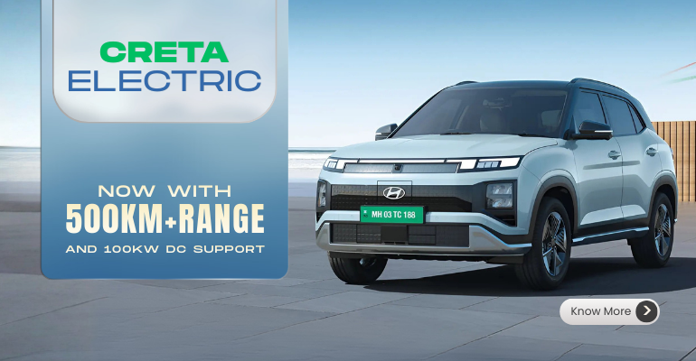 Creta Electric Now With 500Km+ Range